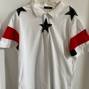 Givenchy star collar shirt